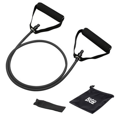 Yoga Stretch Band w/ Carry Pouch